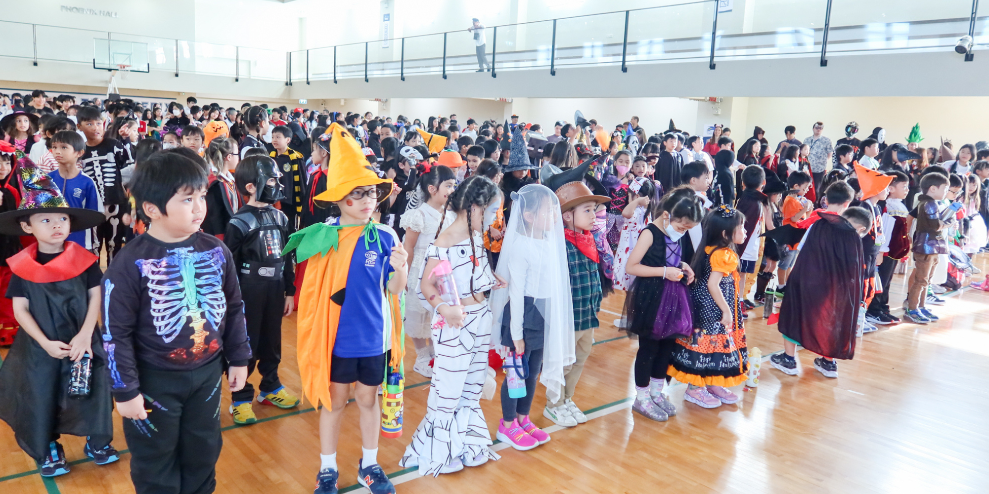 The Halloween celebration